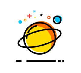 mbe风格星际初探 数字动漫中的手绘感行星图标创作指南